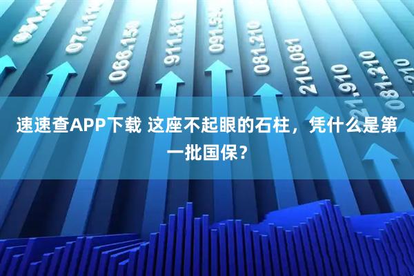 速速查APP下载 这座不起眼的石柱,凭什么是第一批国保?